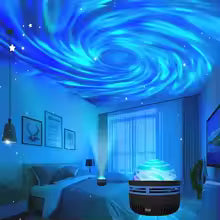 LEDVibe Galaxy Projector - Kleurrijke Sterrenhemel Projector voor Slaapkamer