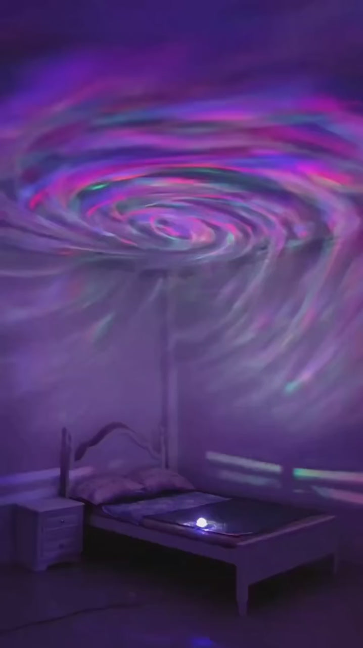 LEDVibe Galaxy Projector - Kleurrijke Sterrenhemel Projector voor Slaapkamer